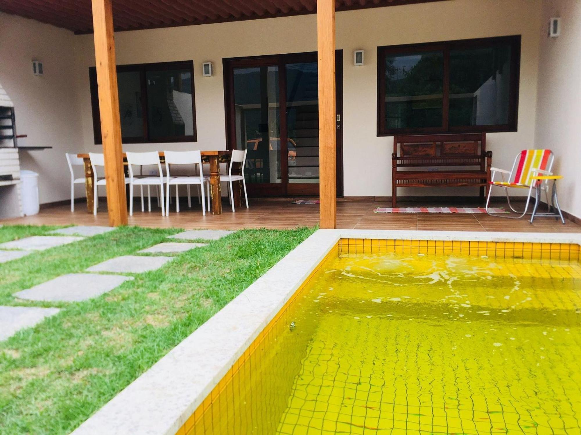 Ambar - Vista Para O Mar, 3 Suites, 1,5Km Do Centro,Piscina, Wi-Fi E Churrasqueira باراتي المظهر الخارجي الصورة